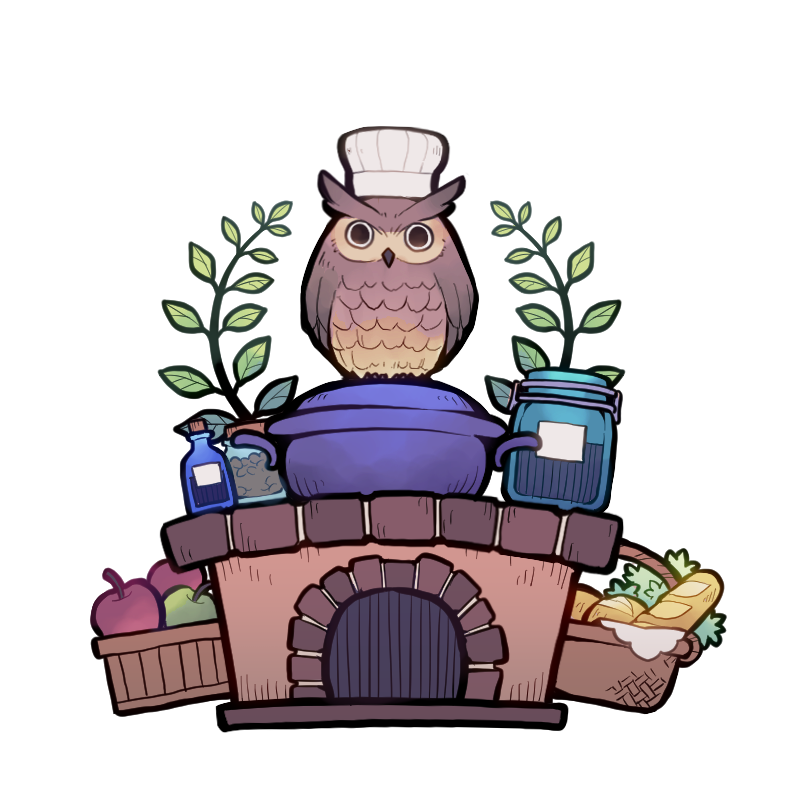 レシピ * Green Witch フクロウのかまど